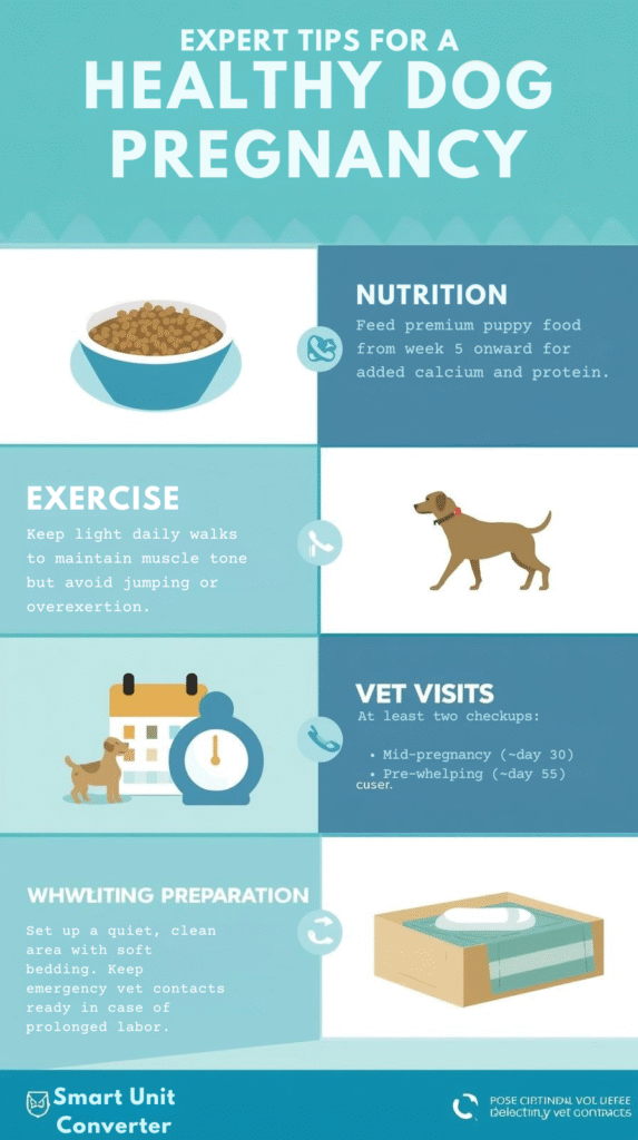 Expert Tips for a Healthy Dog Pregnancy