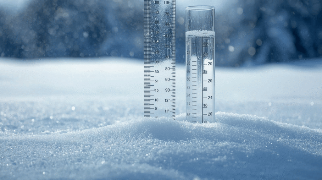 How Much Snow Equals 1 Inch of Rain?