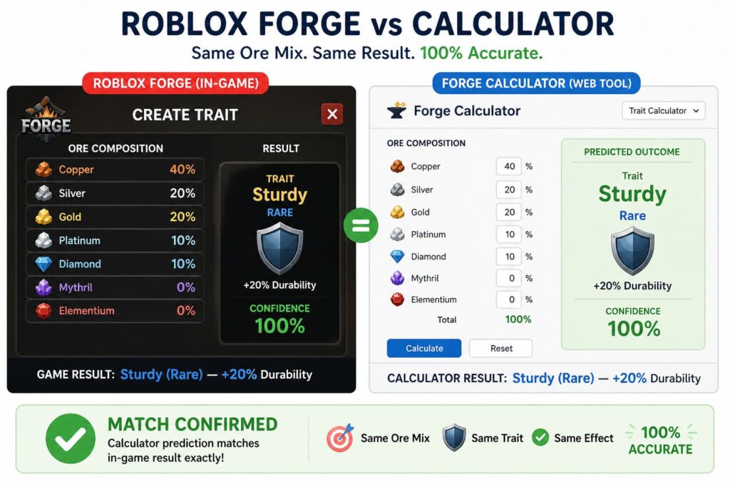 The Forge Calculator Roblox Guide Best Strategy for Maximum Results